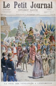 ブドウ収穫祭、1900年の万国博覧会、パリ、1900年 作： Unbekannt