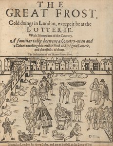 ロンドンの大霜、1608 作： Unbekannt