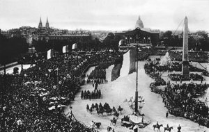 大勝利のパレード、パリ、フランス、1919年7月14日 作： Unbekannt