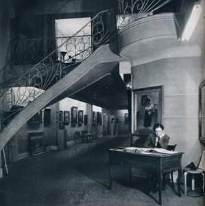 American-British Art Center、c1941の1階のギャラリー 作： Unbekannt