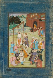 19 世紀後半、922 年のアル ハラジの絞首刑 作： Unbekannt