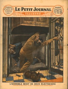 2人の電気技師の恐ろしい死、1929年。 作： Unbekannt