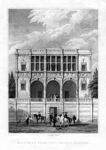 フランシス1世の家、シャンゼリゼ、パリ、1830年 作： Unbekannt
