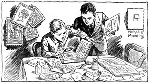 切手収集の楽しさ、1937 作： Unbekannt