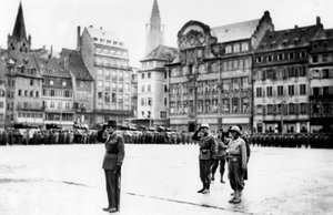 1944年11月、フランスのストラスブールの解放 作： Unbekannt