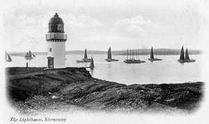 ストーノウェー、ルイス島、スコットランド、1902年の灯台 作： Unbekannt