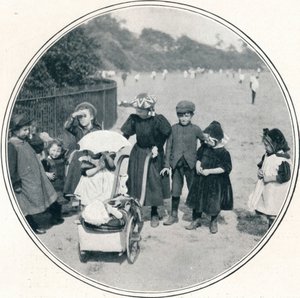小さな母、リージェンツパーク、ロンドン、c1900 1901 作： Unbekannt