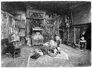 ハンスマカルトの小さなスタジオ、ウィーン、オーストリア、c1880-1882