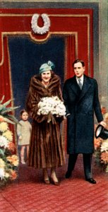 1934年11月、ケント公爵と公爵夫人の結婚、c1935