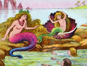 人魚、c1905 作： Unbekannt