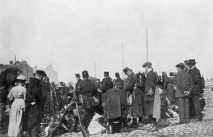 1914年7月31日、ベルギーのリエージュ防衛のための動員
