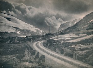 山道Grotli-Stryn、1914年。