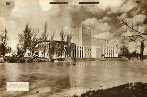 新しいシェイクスピアメモリアルシアター、ストラトフォードアポンエイボン、ウォリックシャー、1932年、1935年。