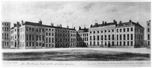 ロンドン、ソーホースクエアの北側と南側、1826年1907年