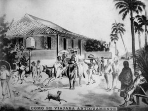 古い旅の方法、19世紀、1920年代 作： Unbekannt