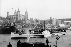 タワーブリッジ、ロンドンのオープニング、1894