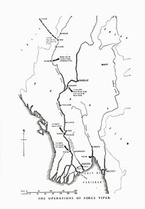 フォースバイパー、ビルマ、第二次世界大戦、1942-1943 1944の運用。 作： Unbekannt