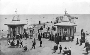 桟橋、ワージング、ウエストサセックス、c1900s-c1920s 作： Unbekannt