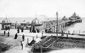 イーストサセックス、イーストサセックス、c1900s-c1920sの桟橋 作： Unbekannt