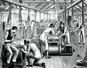 コーンウォールのポンプショップ、c1880 作： Unbekannt