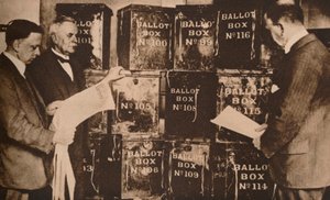 1924年の2回目の総選挙1935 作： Unbekannt