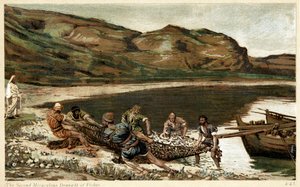 魚の2番目の奇跡的なドラフト、c1890 作： Unbekannt