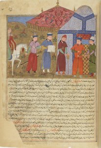 北京の包囲。ジャミアルタワリクユニバーサルヒストリーのミニチュア、1430年頃 作： Unbekannt