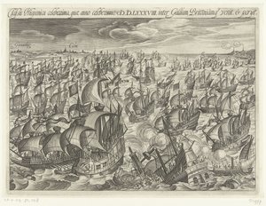 1588、1601年のスペイン無敵艦隊の沈没 作： Unbekannt