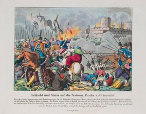 1828年6月15日のブレイロフ要塞の襲撃c。 1830 作： Unbekannt