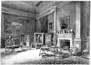 ジョンエベレットミレーのスタジオ、c1880-1882 作： Unbekannt