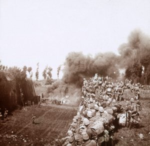 ドイツ人、フランス北部、ヴェルダンによるブゾンヴォーの占領、c1916-c1918。