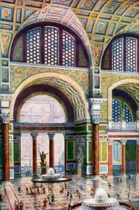 カラカラ浴場のテピダリウム、ローマ、1933-1934 作： Unbekannt