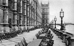 下院のテラス、ロンドン、1926-1927
