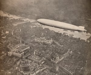 1931年8月、1931年1935年8月、イギリスを横断するグラフツェッペリンのツアー