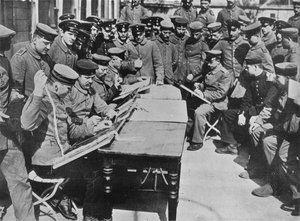 1915年のドイツの負傷者の治療 作： Unbekannt