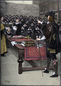 チャールズ1世の裁判、1649年1905年。 作： Unbekannt