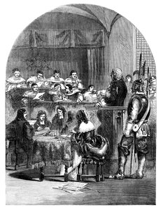 ウィリアムラッセル卿の裁判1639-1683、イギリスの政治家、c1902 作： Unbekannt