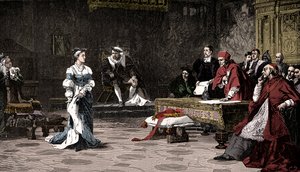 キャサリン女王の裁判、1905年1529年。