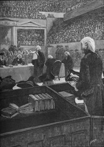 ウォーレン・ヘイスティングスの裁判、1788-1795 1905 作： Unbekannt