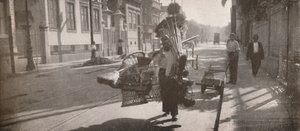枝編み細工のベンダー、1914 作： Unbekannt