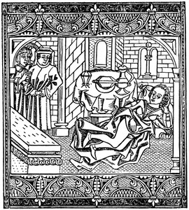 眠っているクサントスの妻、1485 1964 作： Unbekannt