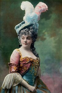 Theater Municipal De La Gaite-Rejane夫人、モンタンシエの役割。 -La Montansier、1904。 作： Unbekannt