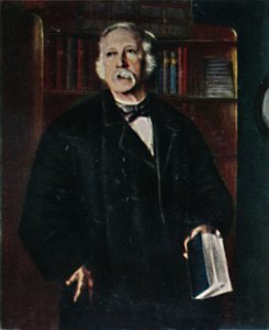 テオドール・フォンターネ1819-1898。 -ハンスフェヒナーによる絵画、1934年。 作： Unbekannt