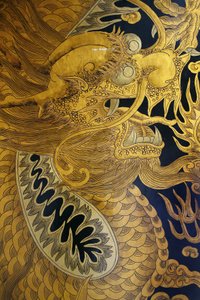ティアン・ホック・ケン寺院ドア・シンガポー・シンガポー