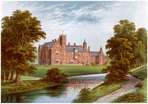 Dunnington-Jefferson家、c1880の本拠地、シケット修道院、ヨーク 作： Unbekannt