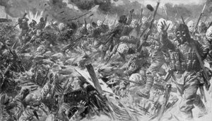 フランス、アルトワの第三次戦い、第一次世界大戦、1915年9月25日、1929年 作： Unbekannt