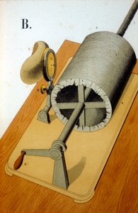 トーマスアルバエジソンズ初の蓄音機、1878 作： Unbekannt