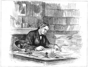 1882年にイギリスの生物学者であるトーマスヘンリーハクスリーが机で1883年