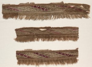 3つの境界フラグメント、c。 1100-1400。 作： Unbekannt