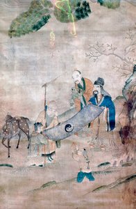 太極拳、中国、17世紀または18世紀の3人の賢者 作： Unbekannt